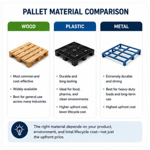 Pallet material comparison